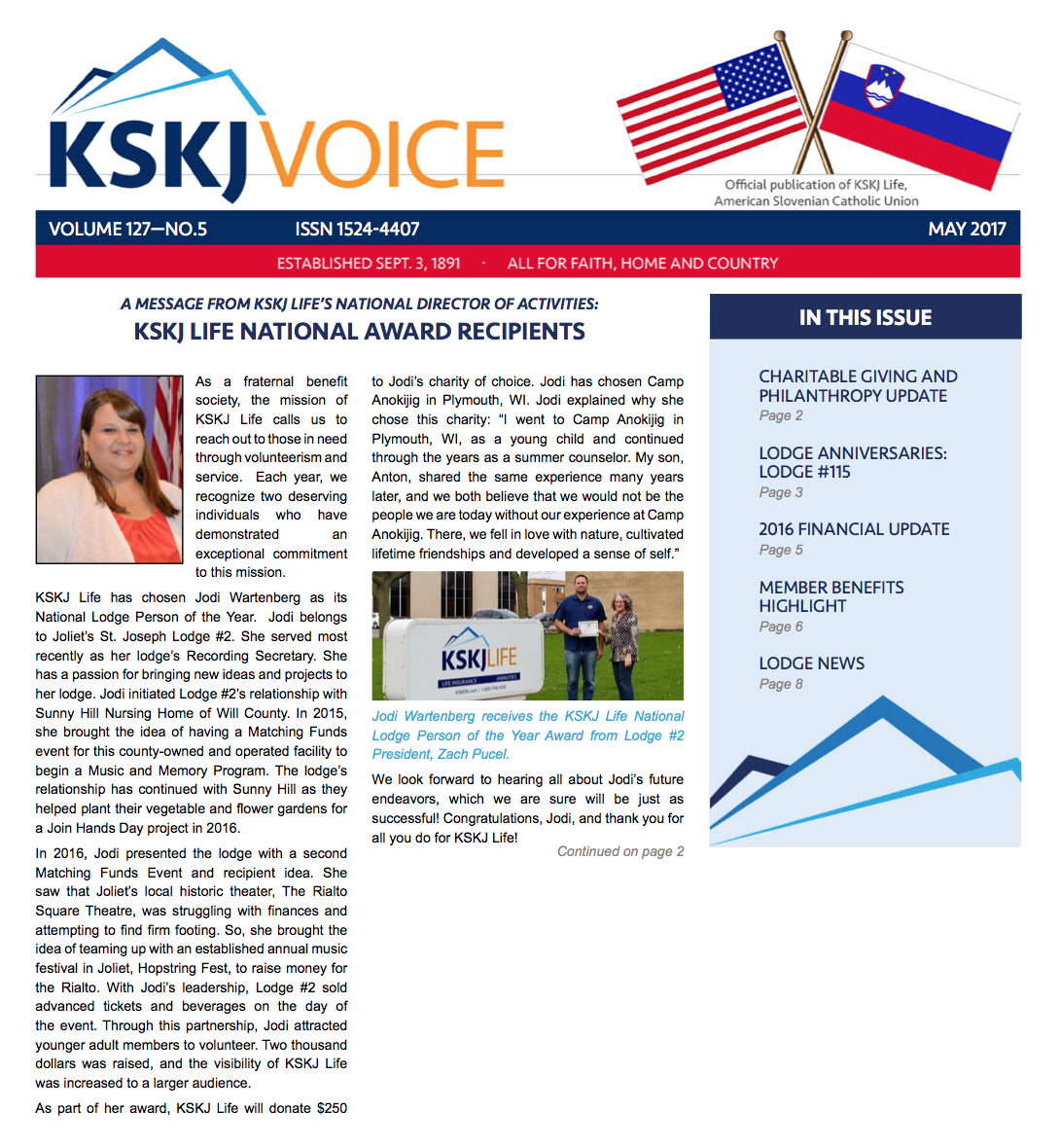 KSKJ Voice May Newsletter