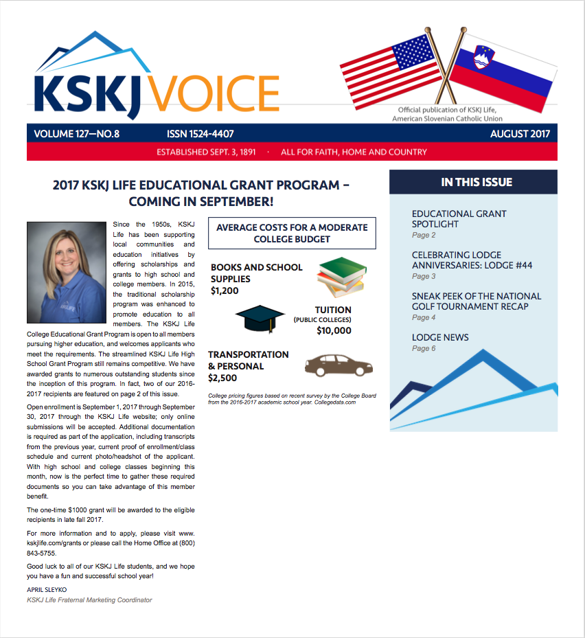 KSKJ Voice August Newsletter